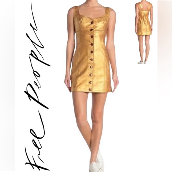Free People | Goldie Mini Dress - Picture 2 of 9